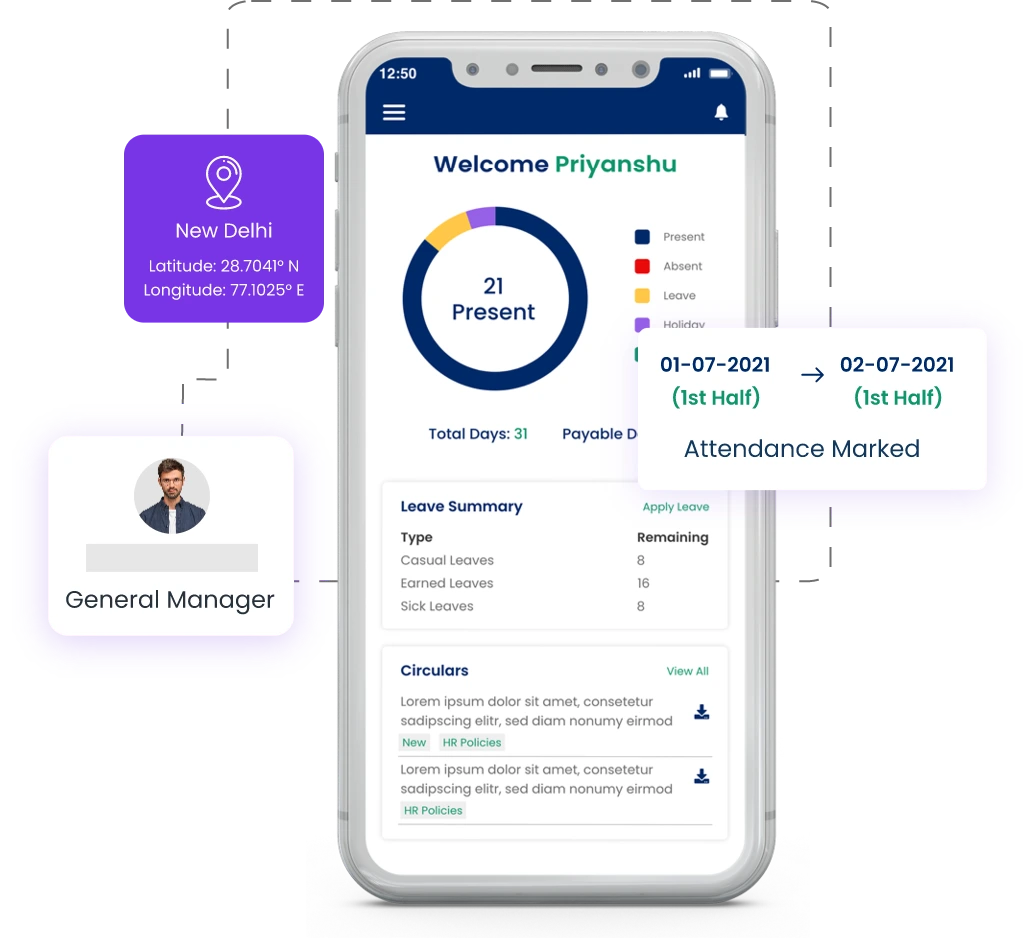 Real-Time GPS Based Attendance Tracking